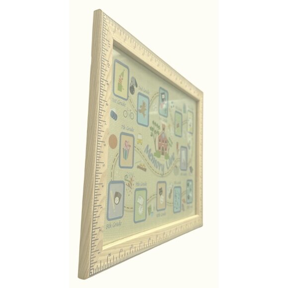 Memory Lane School Year Wooden Ruler Frame Children's School Pictures K-12 NEW - Picture 3 of 4